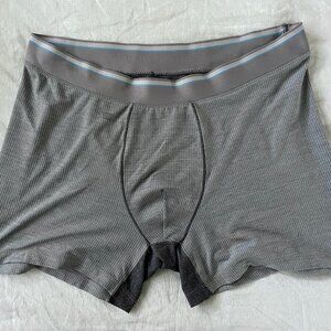 Mack Weldon AIRKNITx Boxer Brief - LARGE - Light & Dark Grey